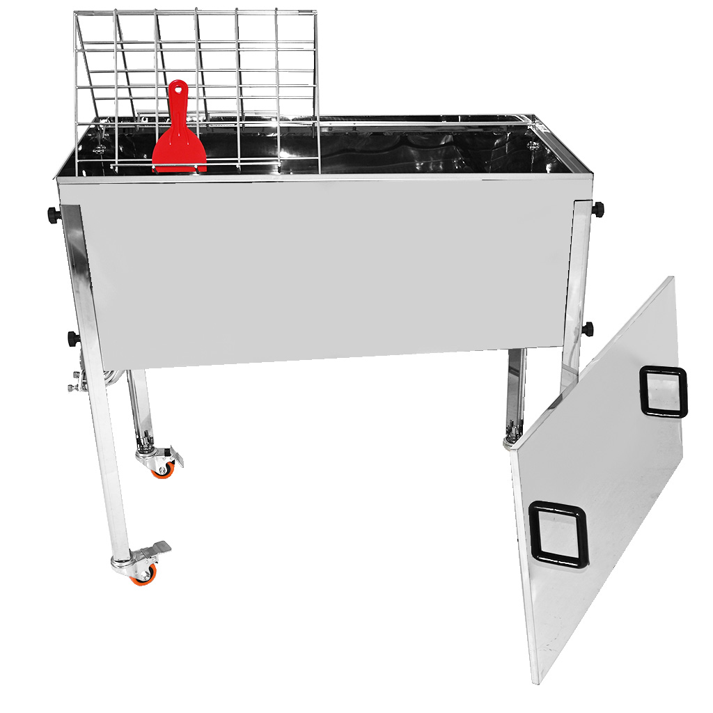 Mesa de desoperculado Mellarius MaxiLine con tapa - 100 cm