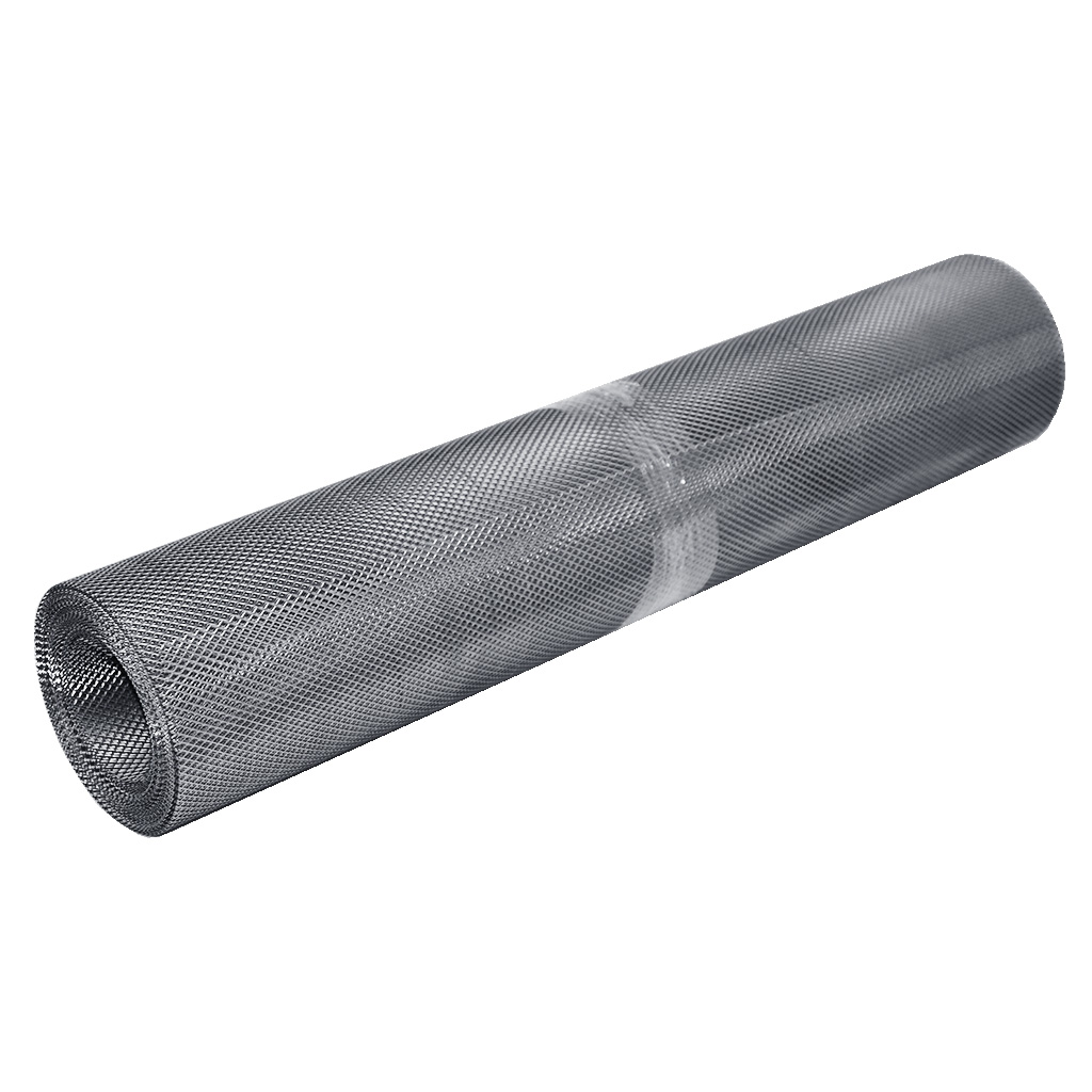 Malla expandada apícola - acero inoxidable, malla 4 mm, rollo 0,5 × 10 m