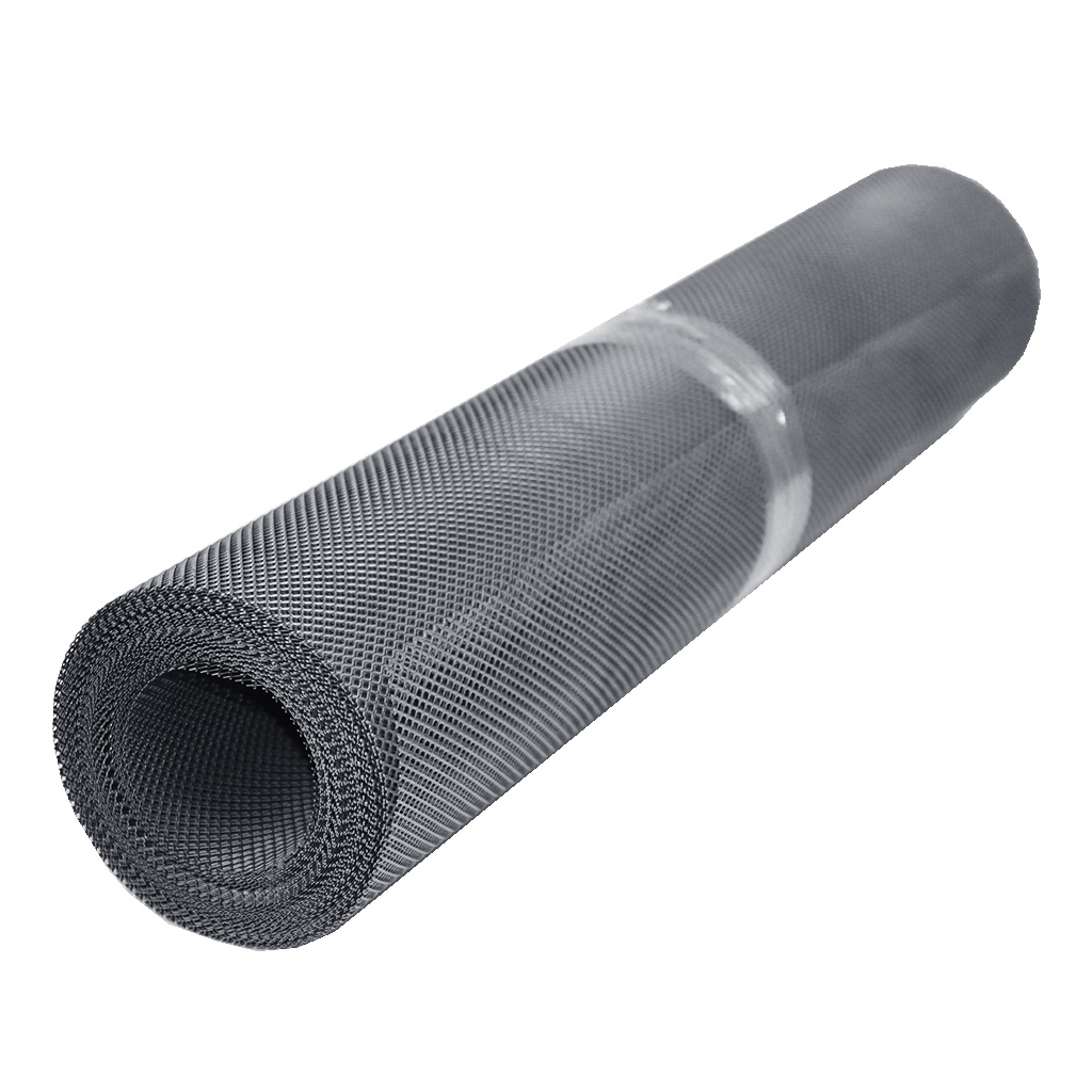 Malla desplegada apícola - acero inoxidable, malla 4 mm, rollo 0,42 × 10 m