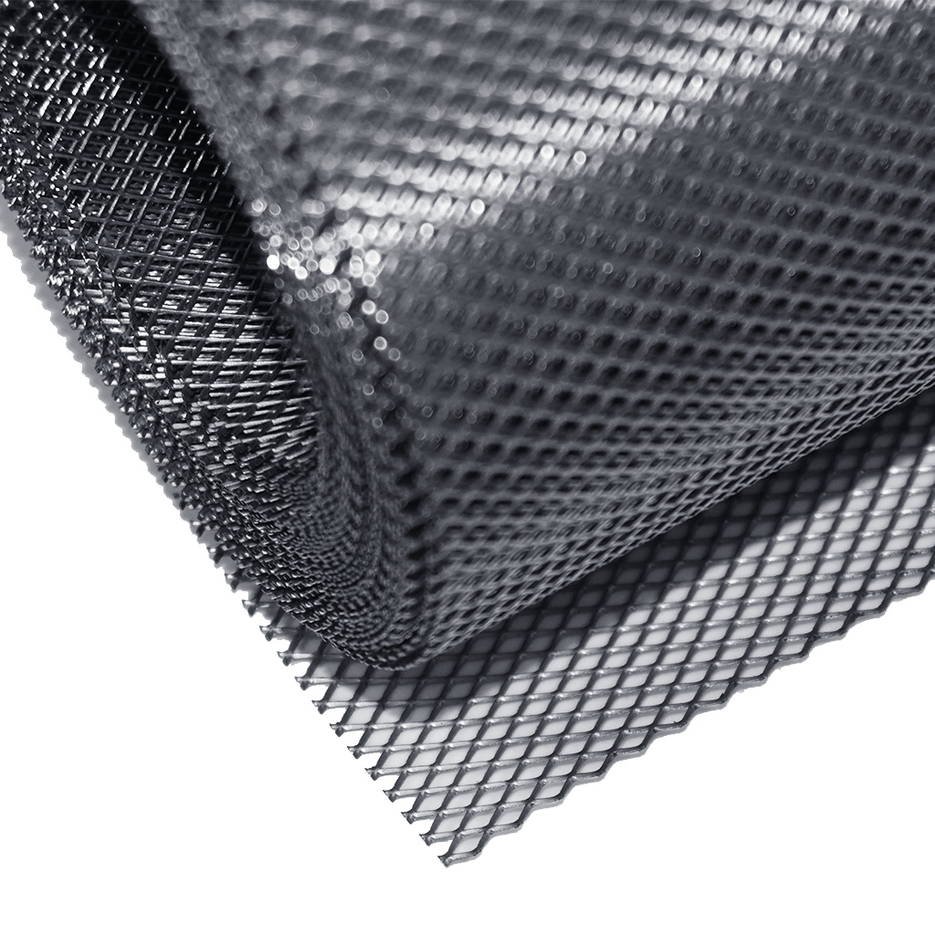Malla expandada apícola - acero inoxidable, malla 4 mm, rollo 0,5 × 10 m