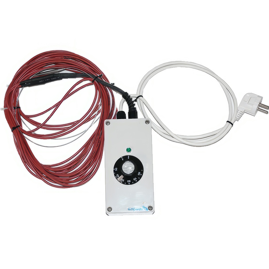 Cable calefactor con regulador MERKUR - 8 m