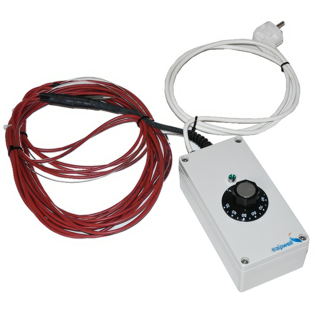 Cable calefactor con regulador MERKUR - 8 m