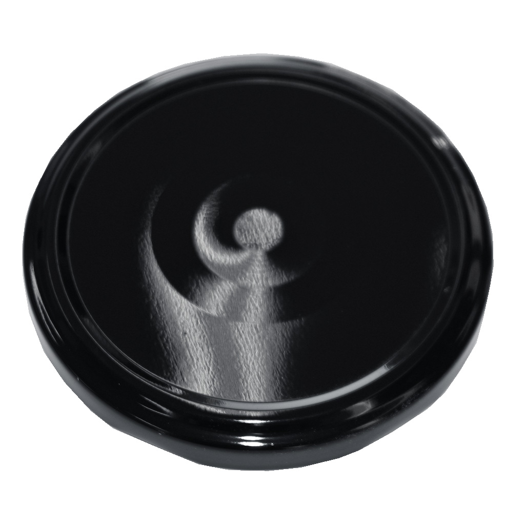 Tapa para conservas para tarro TO 82 - RBS - negra - 700 uds - caja completa