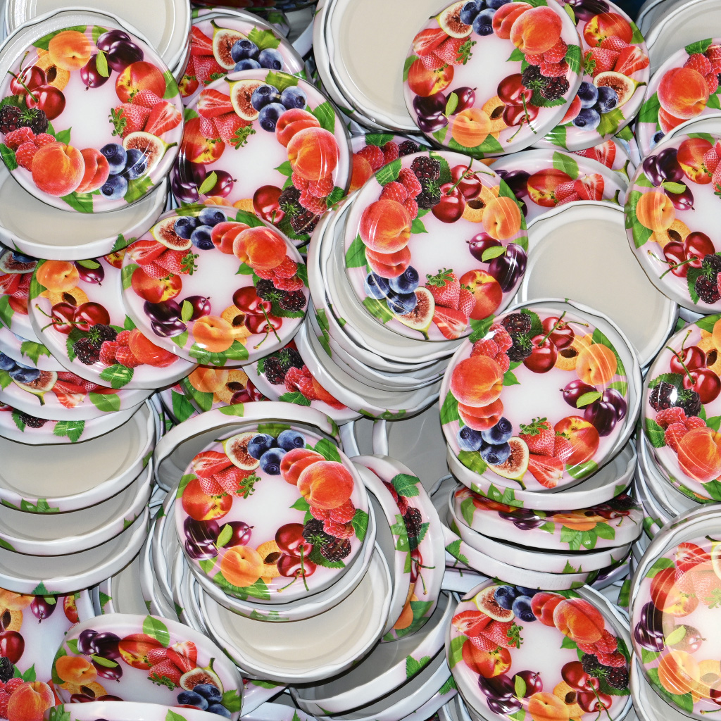 Tapa para conservas para tarro TO 82 - RTS - Fruit 2 - 700 uds - caja completa