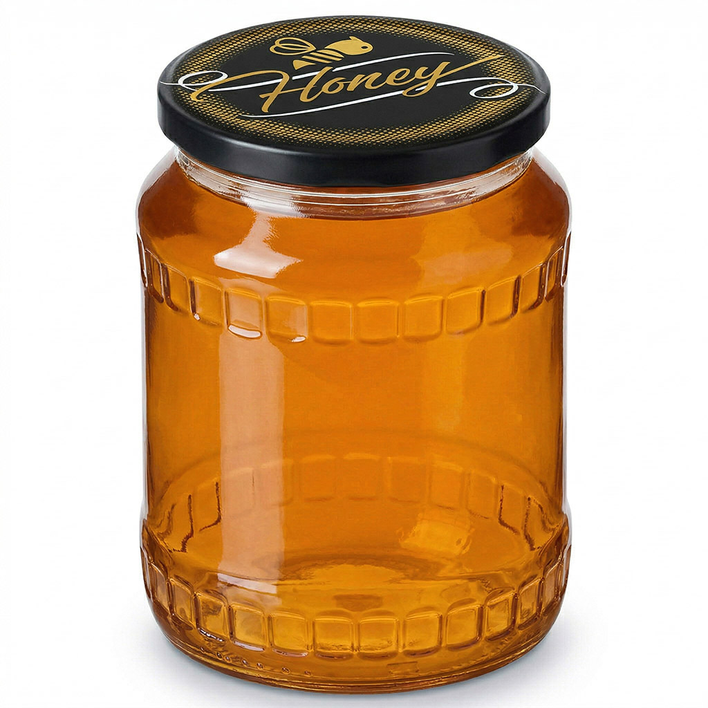 Tapa para frasco TO 82 - Honey - negra - mate - HO12-2