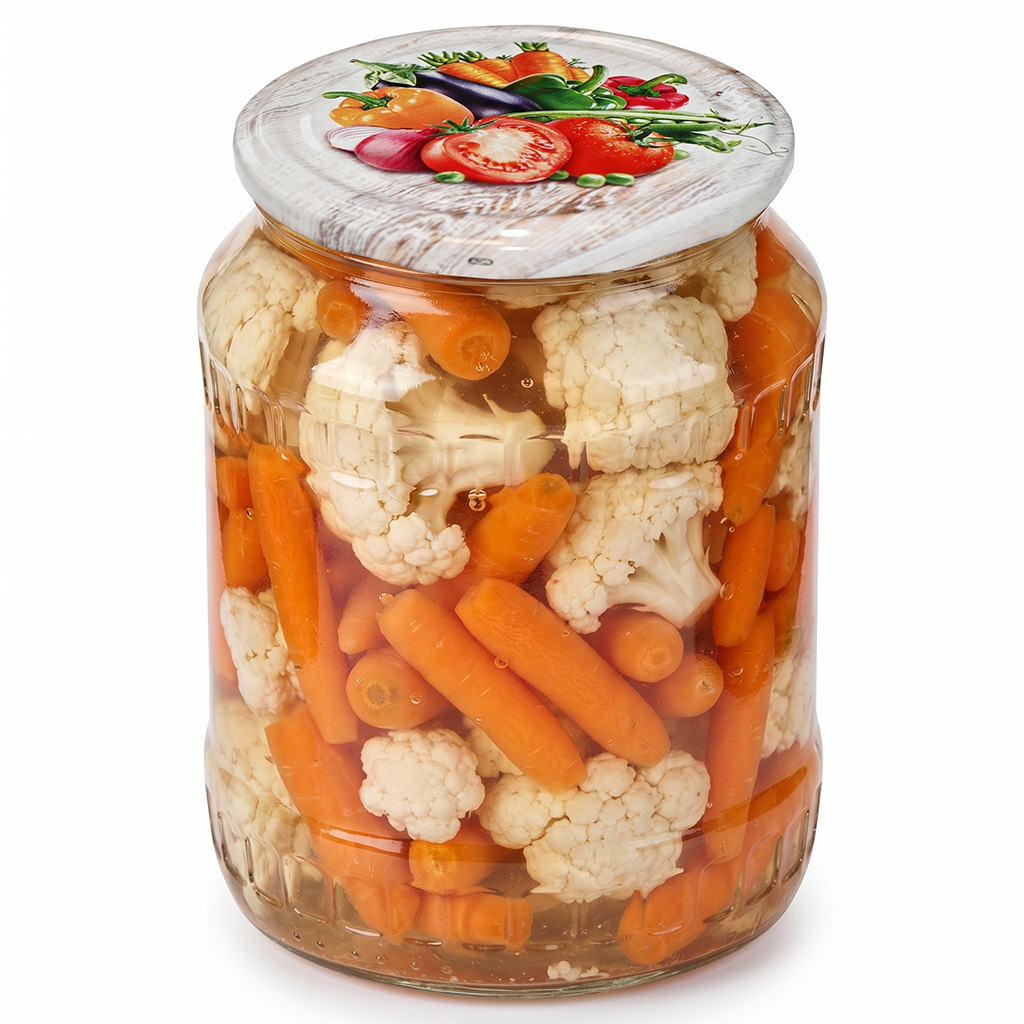 Tapa para conservas para tarro TO 82 - RTS - Verduras 6 - 700 uds - caja completa