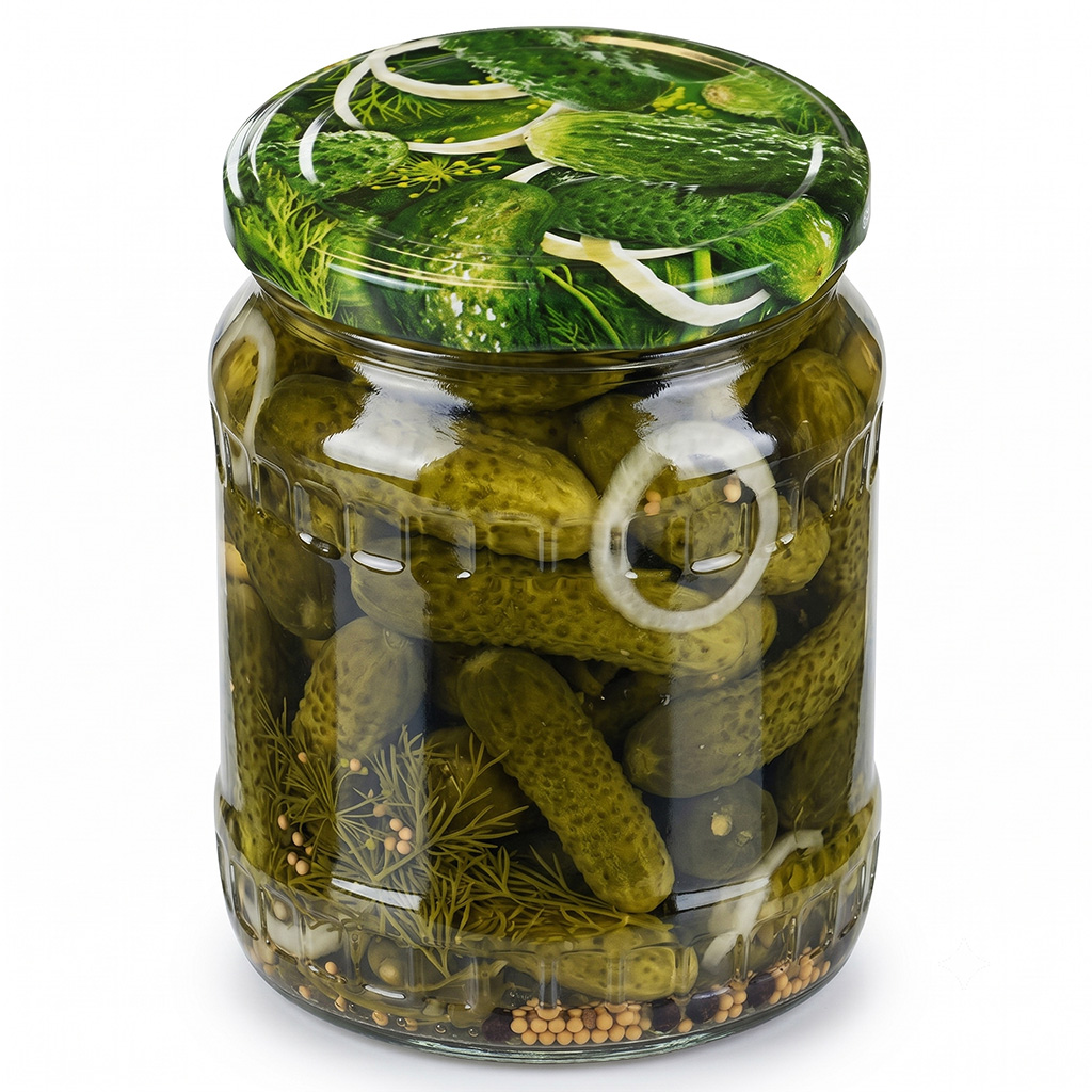 Tapa para conservas para tarro TO 82 - RTS - Pepinos - 700 uds - caja completa