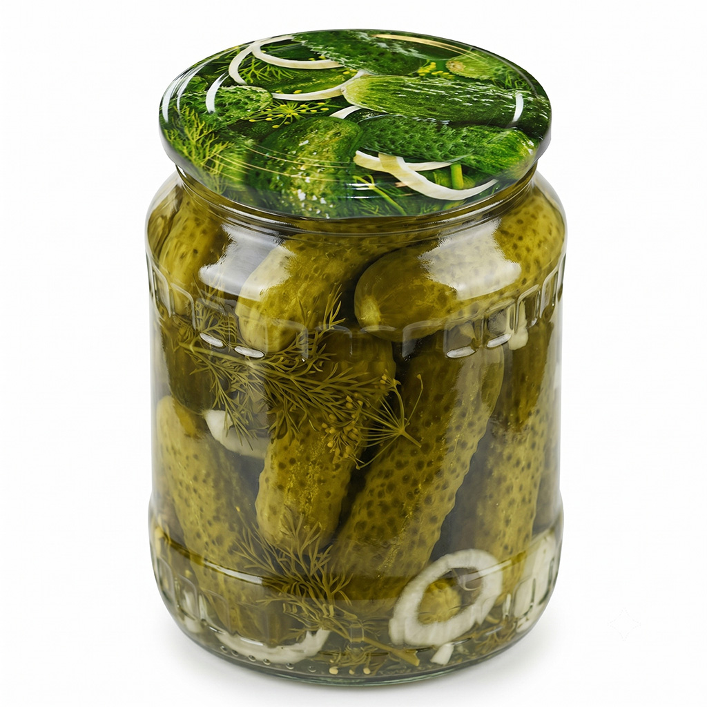Tapa para conservas para tarro TO 82 - RTS - Pepinos - 700 uds - caja completa