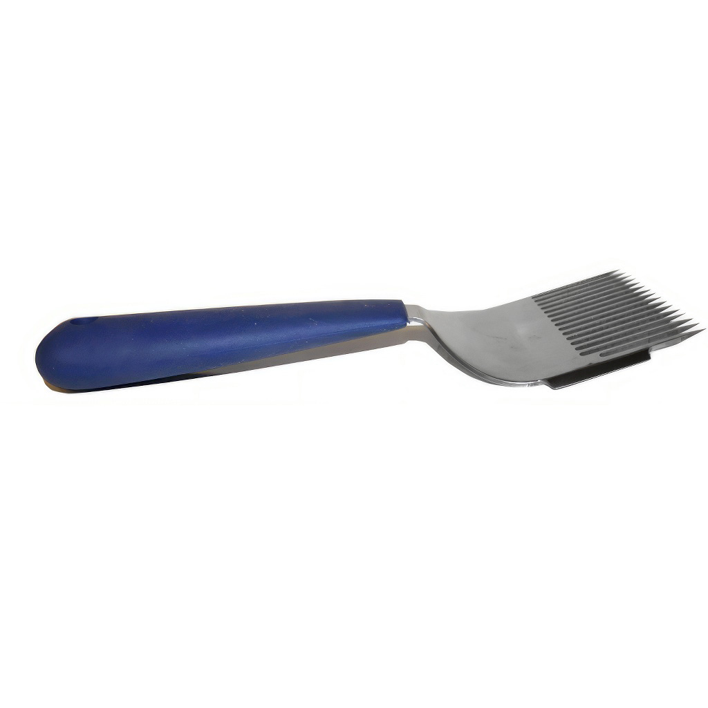 Desoperculador recto de acero inoxidable, 16 agujas